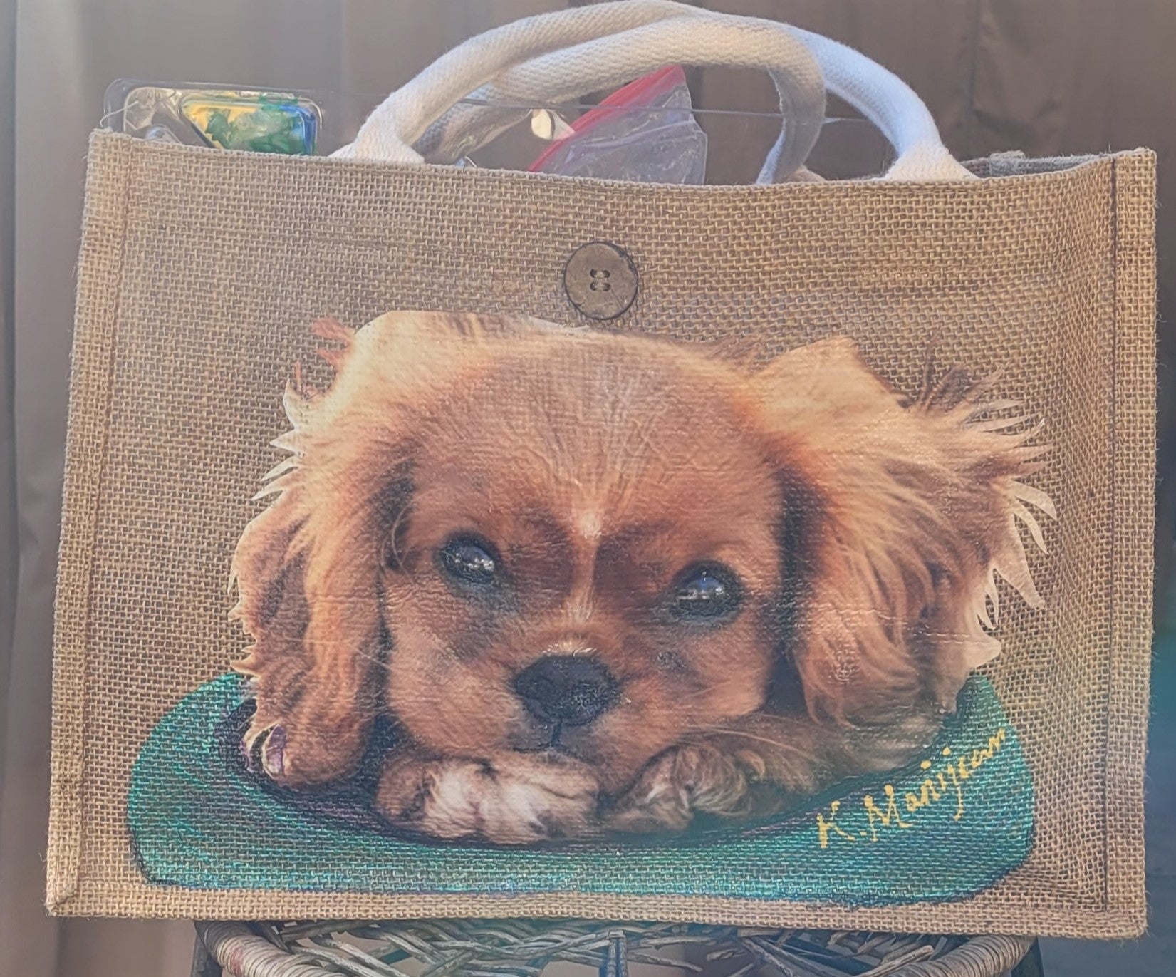 Bigger Dog Tote Bag – Art-N-Motion