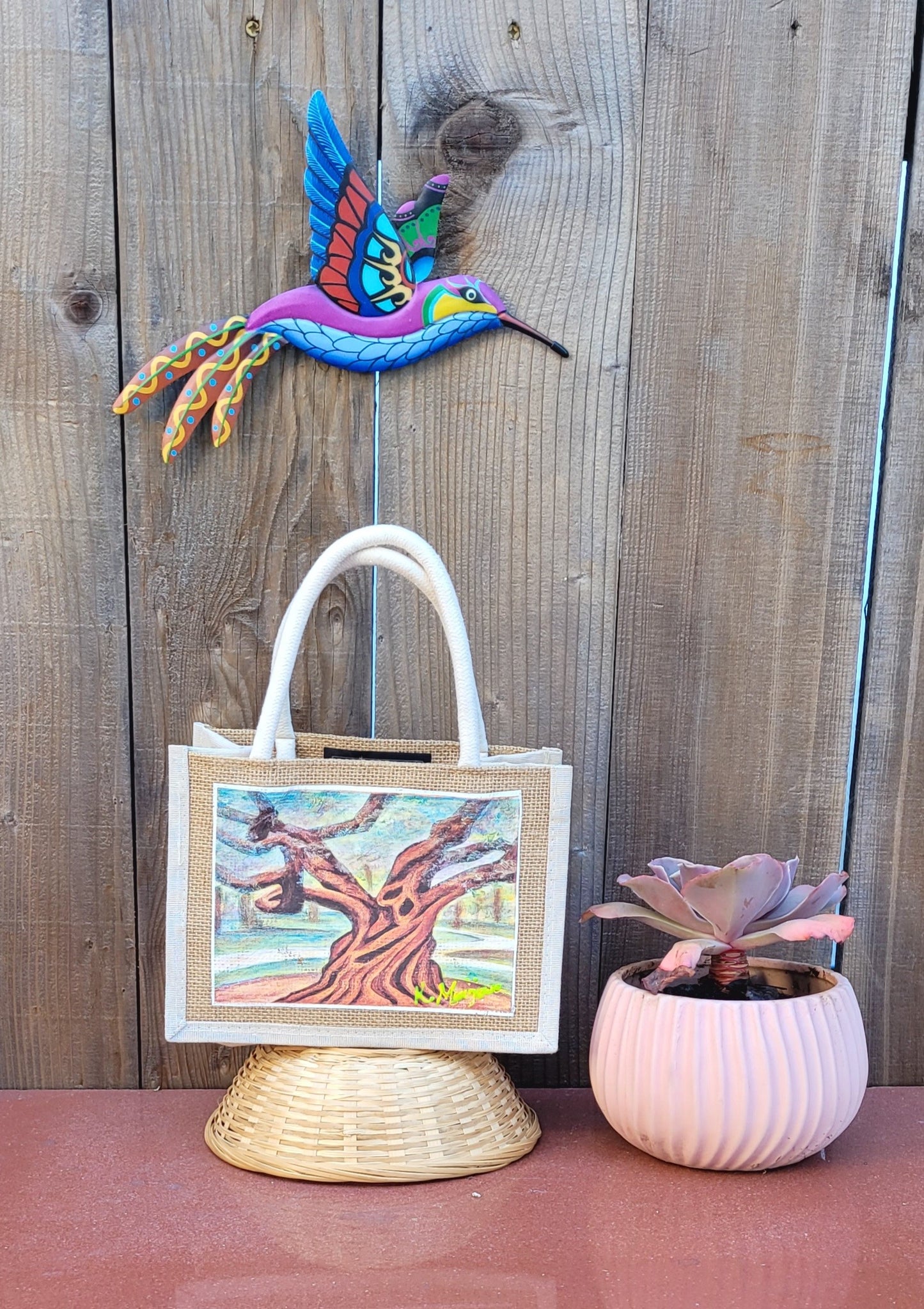 We Be Tree's WE Tree tote bag